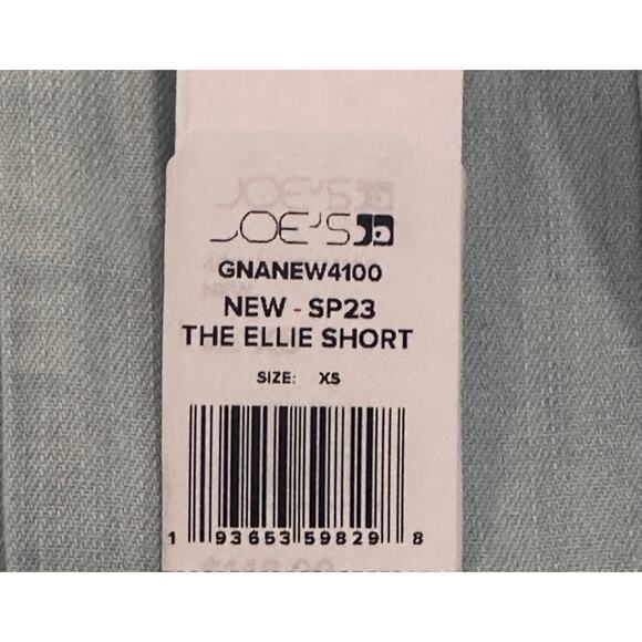 Joes Jeans The Ellie Short Blue Drawstring Waist Front Back Pockets size XS - Picture 11 of 14